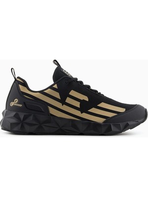 Ea7 Black And White 10TH Anniversary Sneakers Black