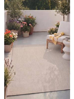 Hoom Rugs Siena 3707 Bej Sade Modern Sisal Halı
