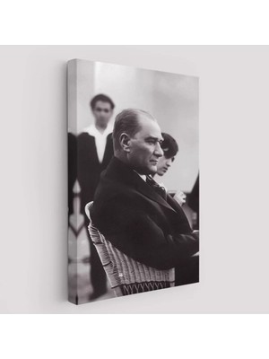 Cepahir Iskembe'de Oturan Mustafa Kemal Atatürk TABLOSU-6315
