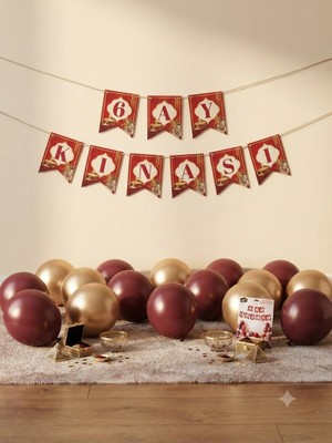 My Paper Craft 6 Ay Kınası Zikzak Banner