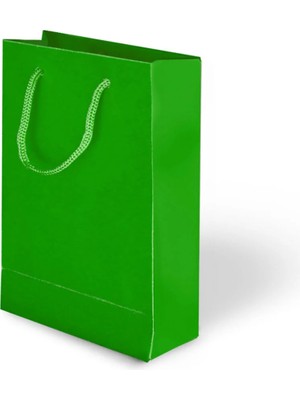 Party Country 11X16X5 Karton Çanta 24LÜ -Yeşil-