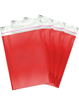 Party Country Metalize Poşet 100LÜ 20X25 cm -Kırmızı-