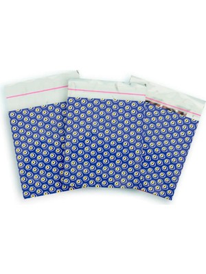 Party Country Metalize Poşet 100LÜ 7x9 cm -Nazar Desen-