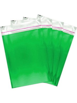 Party Country Metalize Poşet 100LÜ 20X35 cm -Yeşil-