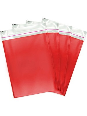 Party Country Metalize Poşet 100LÜ 30X45 cm -Kırmızı-
