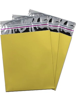 Party Country Metalize Poşet Lüks 50LI 40X60 cm -Altın-