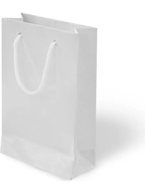 Party Country 11X16X5 Karton Çanta 24LÜ -Beyaz-