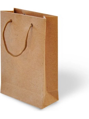 Party Country 11X16X5 Karton Çanta 24LÜ -Naturel Kraft- 24 Adet
