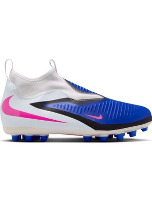 Nike Phantom 6 High Academy Bağcıksız Bilekli Çocuk Krampon ( Dar Kalıp )