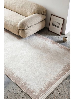 Hoom Rugs Bahar 3003 Kahverengi Klasik Akrilik Halı