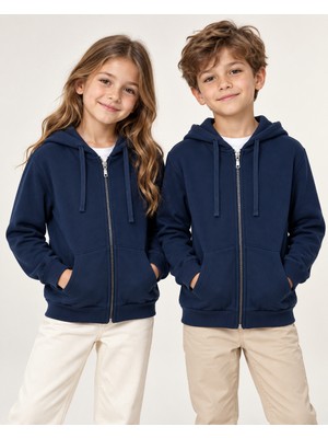 Ugly Duck 06-14 Yaş Kapşonlu Sweat - Lacivert