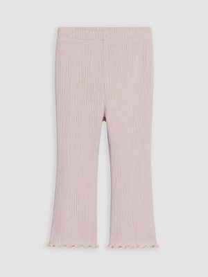 Lc Waikiki Yeni Sezon Pembe Beli Lastikli Ispanyol Paça Kız Bebek Tayt
