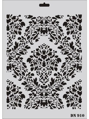 Luord-Store Dantel Seri DN-910 Stencil 35X25 cm