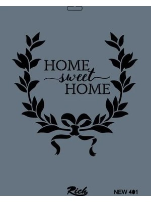 Luord-Store New Seri N-401 Stencil 35X25 cm