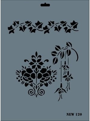 Luord-Store New Seri N-120 Stencil 35X25 cm