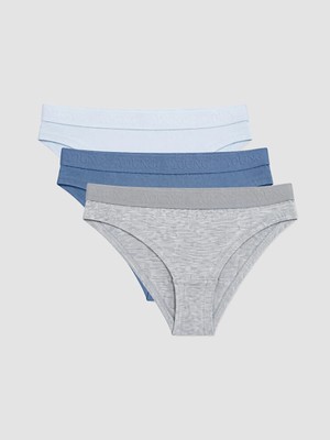 Lc Waikiki Yeni Sezon Mavi Bikini Külot 3'lü