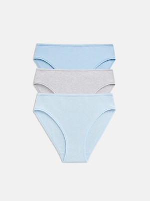 Lc Waikiki Yeni Sezon Mavi Bikini Külot 3'lü