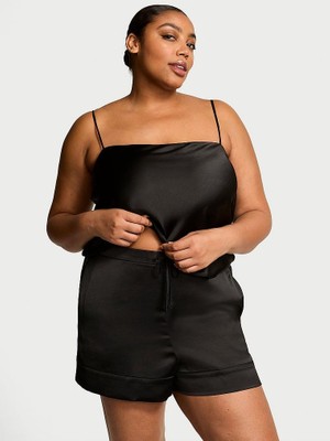 Victoria's Secret Luxe Satin Shorts & Tank Top Set