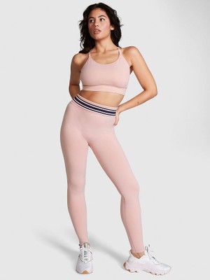 Victoria's Secret Pınk Flip It Seamless Foldover Waist Leggings