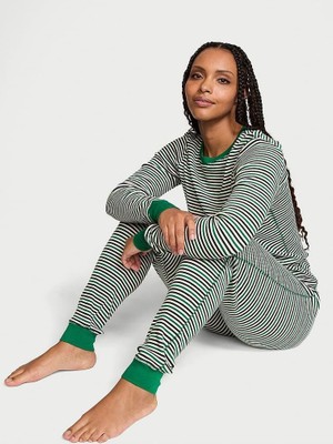 Victoria's Secret Thermal Long Pajama Set