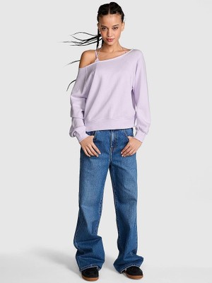 Victoria's Secret Ivy Off-The-Shoulder Sweatshirt