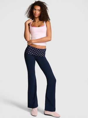 Victoria's Secret All-Day Foldover Waist Flare Leggings