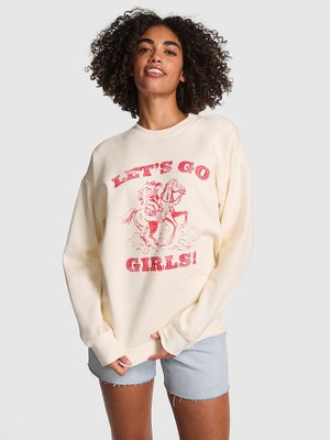 Victoria's Secret Ivy Oversized Sweatshirt