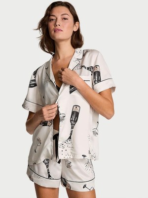 Victoria's Secret Satin Short Pajama Set