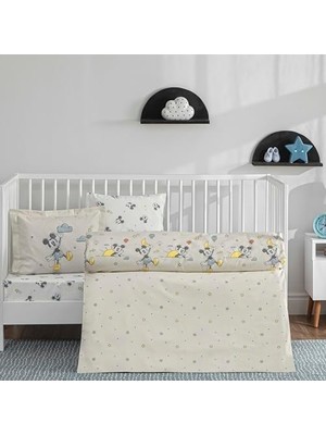 Disney Mickey Mouse Dream Baby Pamuk Bebek Nevresim Takımı