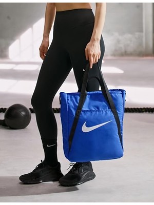 Nike Gym Tote 28LT Mavi Kadın Kol Çantası