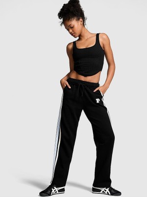 Victoria's Secret Ivy Straight-Leg Fleece Sweatpants