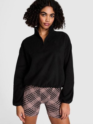 Victoria's Secret Ivy Fleece Half-Zip Sweatshirt