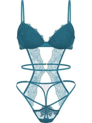 Victoria's Secret Lace Lightly Lined Strappy Teddy