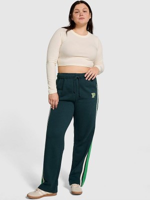 Victoria's Secret Ivy Straight-Leg Fleece Sweatpants