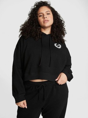 Victoria's Secret Everyday Hooded Crop Sweatshirt