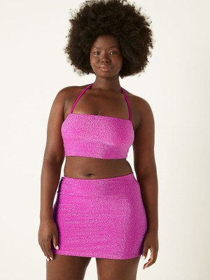 Victoria's Secret Shimmer Strapless Bikini Top