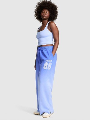 Victoria's Secret Slit-Hem Wide-Leg Sweatpants