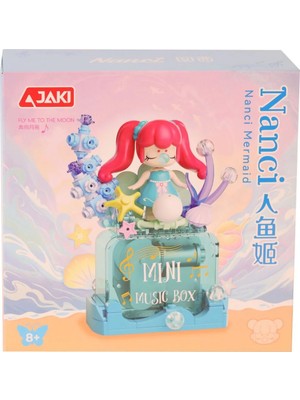 Givoria HK112 Jaki Deniz Kızı Müzik Kutusu 131 Parça Block GLX94FMH