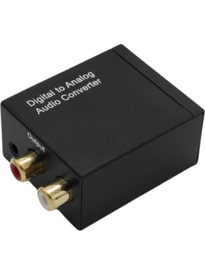 Givoria Fully G-538ND Optik/koaksiyel Dijital Ses - Analog Rca Çevirici GLX94FMH