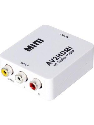Givoria Fully G-536DE Rca Av To HDMI Çevirici Converter GLX94FMH