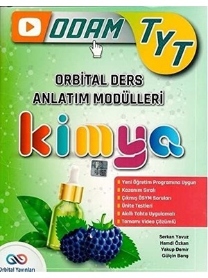 Orbital Yayınları Tyt Kimya Ders Anlatım Modülleri