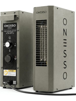 ONESSO PRO 4000W Fanlı Isıtıcı – 3 Mod, Termostat, 40m² Güçlü Isıtma, Ev/Ofis/Atölye