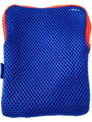 Modellino Içi Hava Alabilen Çok Amaçlı Fermuarlı Çanta 17X14CM - Mavi