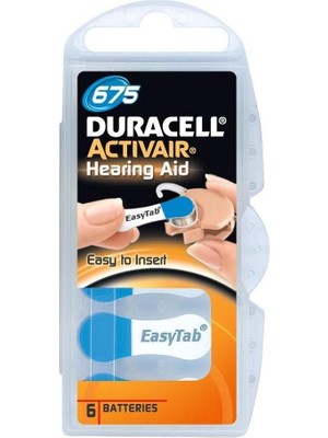Zenviaa Mey Ithalat® Duracell  NO:675 Işitme Cihazı Pili ZNV20296545