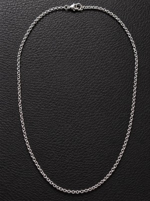Aida Jewelss Paslanmaz Kararmaz Çelik Doç Kolye Çelik Zincir Kolye 2 mm