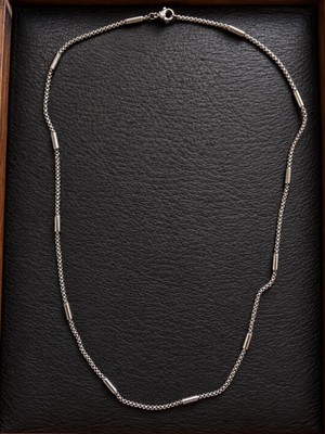 Aida Jewelss Paslanmaz Kararmaz Çelik Kubik Kolye Çelik Zincir