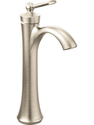 Merfi Store 4507BN Wynford One-Handle Yüksek Arc Gemi Banyo Musluk, Fırçalanmış Nikel
