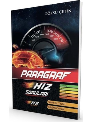 Maksimum Kitap 2026 Hız ve Renk Yayınları Tyt Ayt Kpss Ales Dgs Paragraf Hız Soruları + 2 Paragraf Deneme Hediye