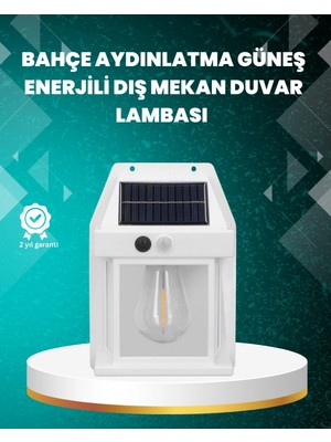 Pileli Store Çok Modlu Güneş Enerjili Bahçe ve Balkon Lambası