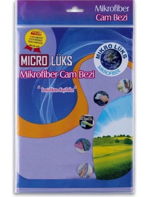 Hace Bazaar Tekli Mikrofiber Cam Bezi -Hcb